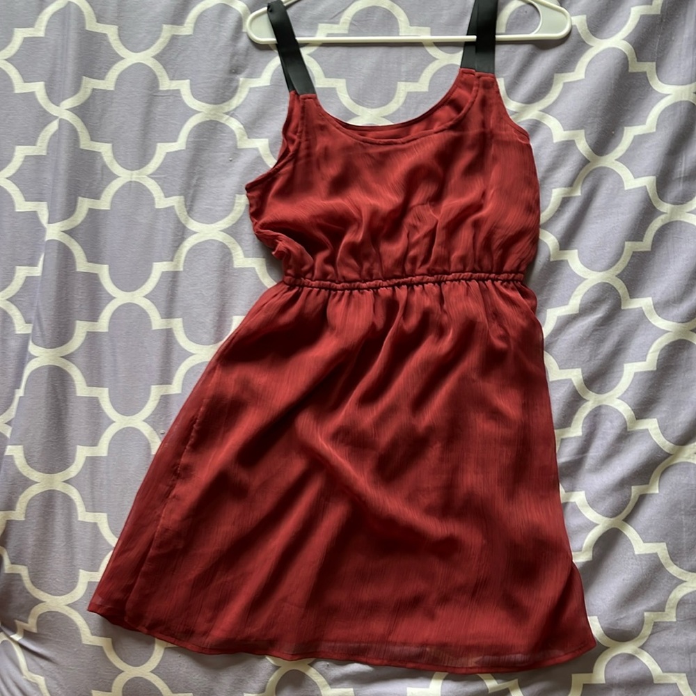 Xhilaration Dress Burnt Orange